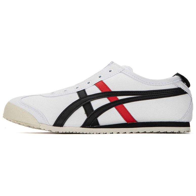 ONITSUKA TIGER Mexico 66 Slip-On White Black Red Unisex Sneakers 1183A360-117
