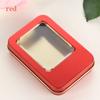 Rectangular Candy Coin Key Storage Boxes Jewelry Dampproof Containers Metal Tin Can Box