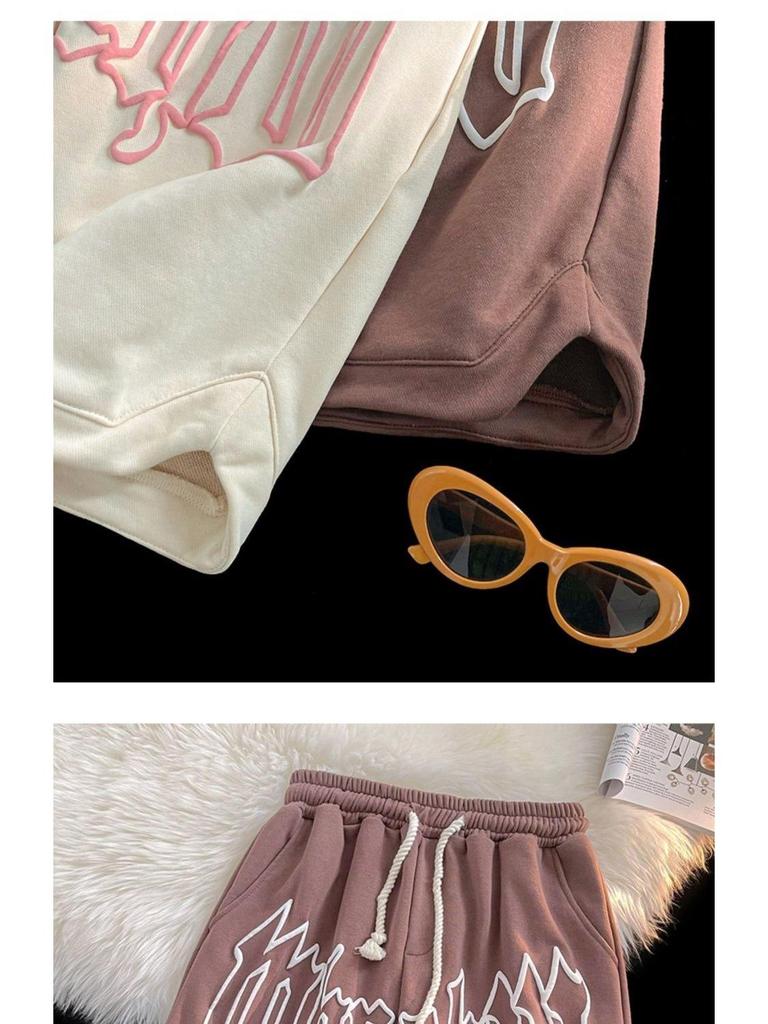 Мужские летние шорты из пены: Трендовый американский стиль, спортивный кэжуал, свободный крой, баскетбольные шорты до колена