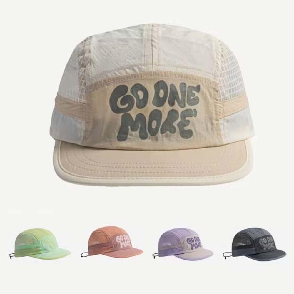 Защита от солнца Быстросохнущая бейсболка Мягкий козырек Сетчатые кепки для бега Дышащая шляпа Весна Лето