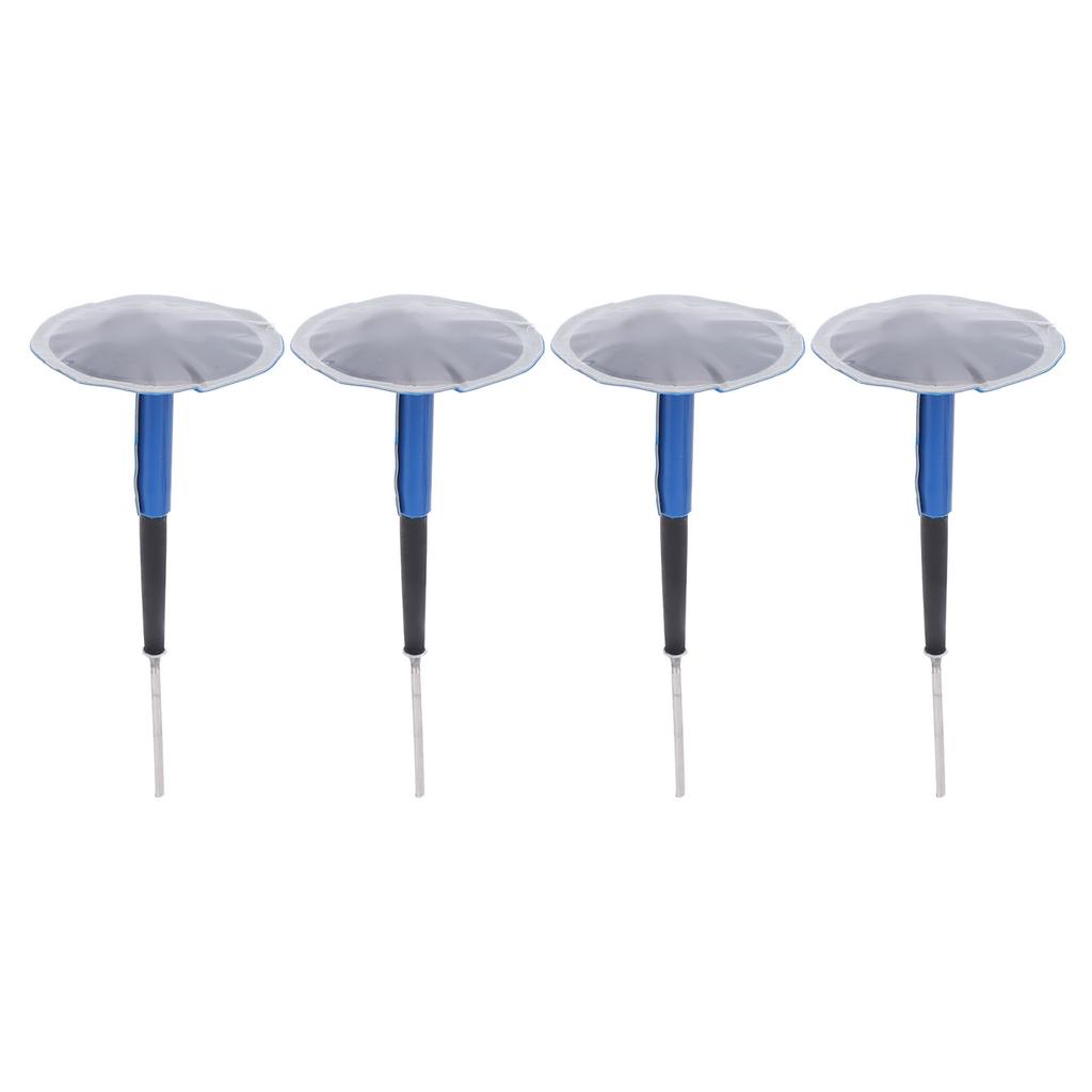 24pcs Tire Patch Plug Rubber Steel Tire Repair Patch Mushroom Plug for Repairing Cycle Car
