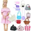 Handbag for 30cm Dolls Fashion Cloth Plastic Purse Clothes Accessories for 1/6 Doll Accessories Dollhouse Kids Toy