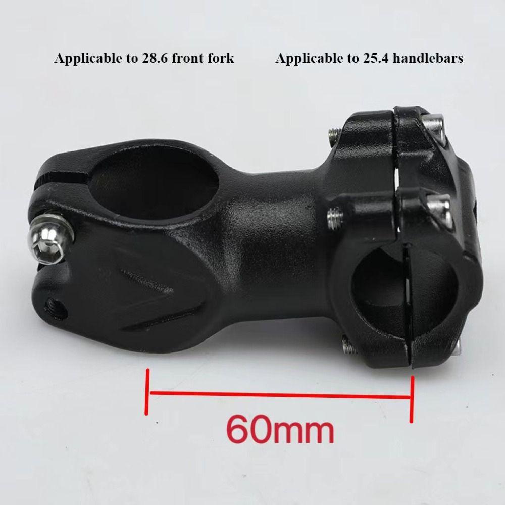 25.4/28.6 * 32mm Mountain Scooter Parts Black Stand Pipe Short Handle Stand Bike Accessories