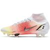 Кроссовки унисекс Mercurial Dream Speed Superfly 8 Elite FG Bright Mango Оранжевый Чистый Платиновый Металлик Серебристый CV0959-108