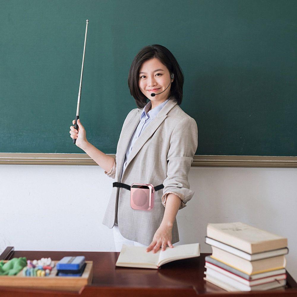 Mini Wired Voice Amplifier Recorder Audio Speaker For Teacher Speech Tour Guide Lecture