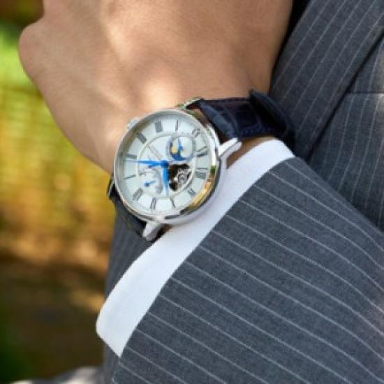 ORIENT STAR M45 F7 Механический Лунный фазовый индикатор RK-AY0112S Официальное лимитированное издание для Японии