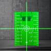 2pcs Vertical/Horizontal Laser Level Target Board Magnetic Target Plate  Hanging On Wall & Floor