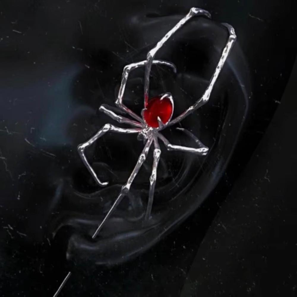 Crawl Spider Earrings Dark Piercing Earrings Personality Ear Bone Clip Costume Event