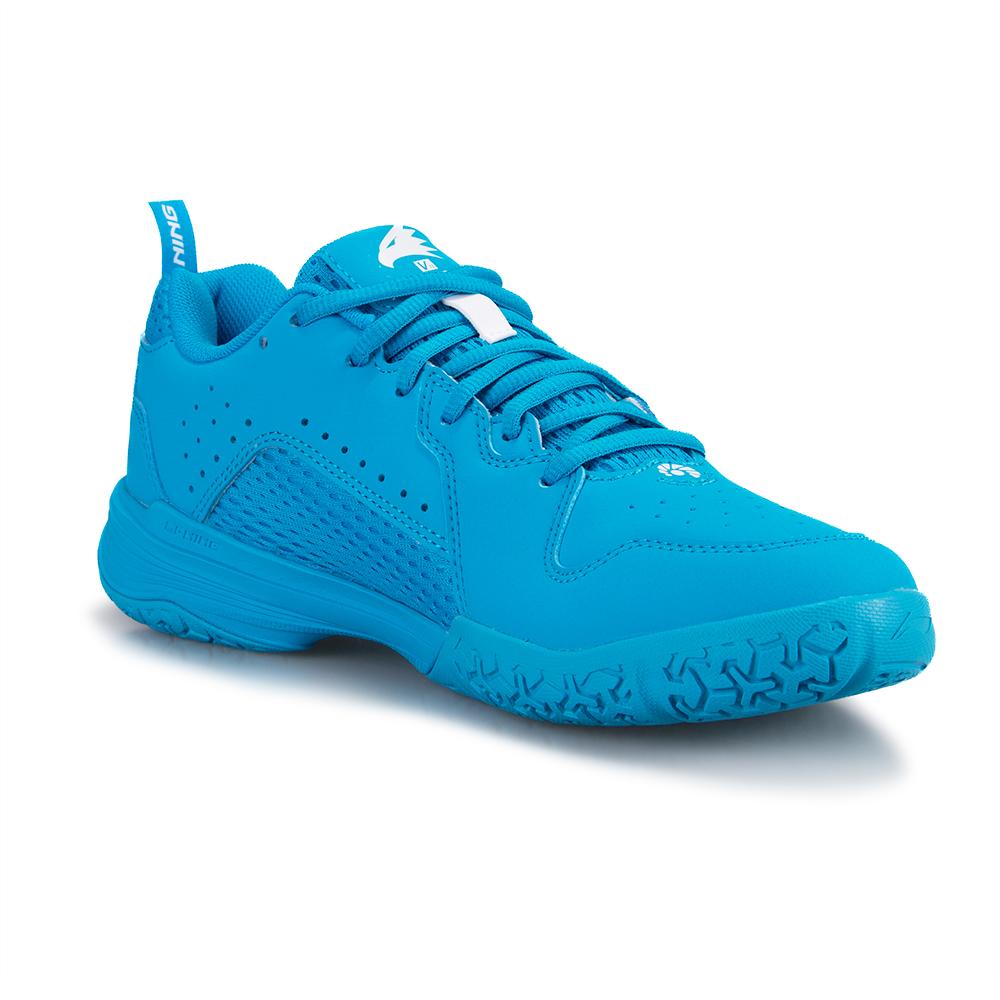 Li Ning Flying Eagle Устойчивые к истиранию, водонепроницаемые и дышащие, низкие, Бадминтонные кроссовки, Унисекс, Синие, AYTU001-4