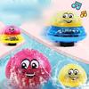 Children's Electric Amphibious Induction Water Spray Ball Toy, Water Play Light Music Battery Comes with It
