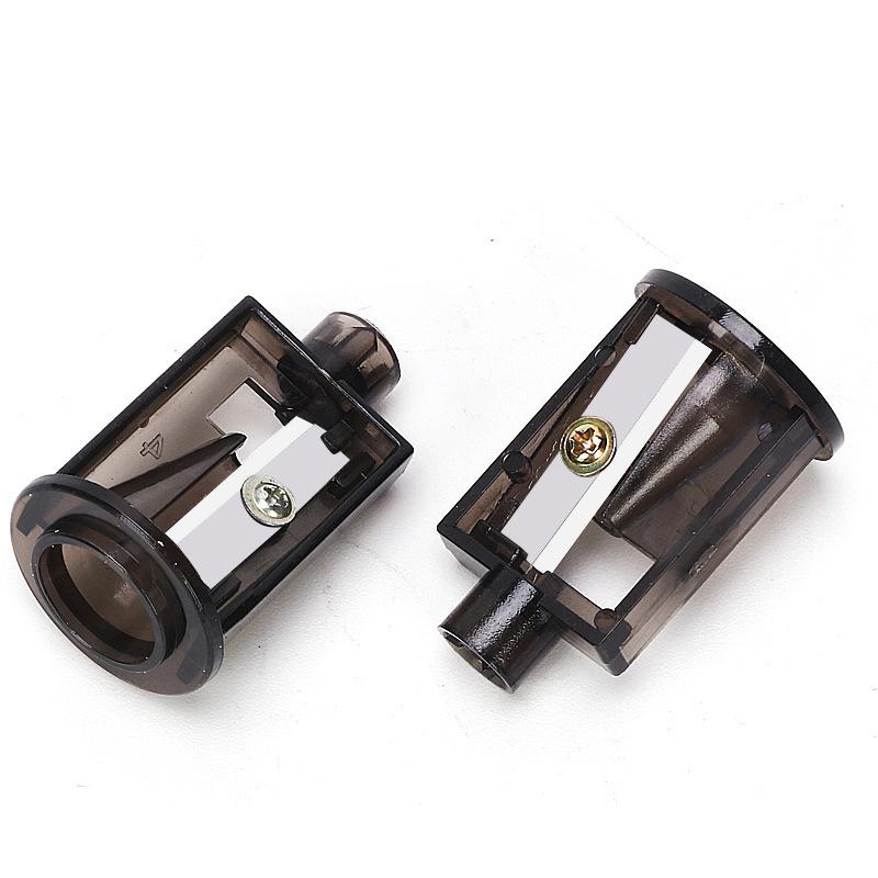 2Pcs Multifunctional Automatic Two-Hole Electric Switch Pencil Sharpener Spare Blades Home Office Pencils Art Drawing Supplies