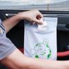 20Pcs Car Trash Bag Disposable Self-Adhesive Garbage Trash Can Garbage Bag for Car Auto Seat Back Hanging Trash Bag