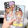 Чехол для телефона с покрытием в стиле аниме CardCaptor Sakura для Samsung A17 A07 A37 A57 A16 A56 A15 A55 A14 A54 A13 A53 A26 A36 A25 A35 A24 A34 A