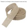 Мешковина Ткань Лента Проволочная Джут Поделки Рулон для Вечеринки Дом DIY Упаковка Украшение
