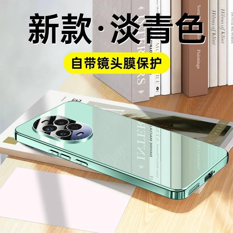 [Зеркальное стекло] Применимо к чехлу для мобильного телефона Huawei nova11 pro, новый объектив, всесторонний, противоударный чехол для мужчин