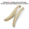 Left Right Interior Door Pull Handle Leather Outer Cover Replacement For BMW 5 Series G30 G31 F90 2018    2022