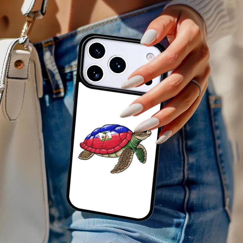 Чехол для телефона Гаити Гаитянский флаг Для iPhone 17 Air 14 15 13 12 Max Чехол Для Apple 14 15 16 16e 11 Pro Max Plus