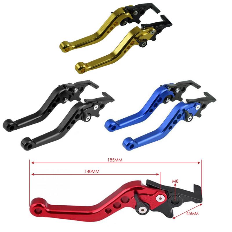 Мотоцикл Двойной дисковый тормоз Универсальный Алюминиевый с ЧПУ Ручка рычага двойного дискового тормоза Мотоцикл Модифицированные аксессуары