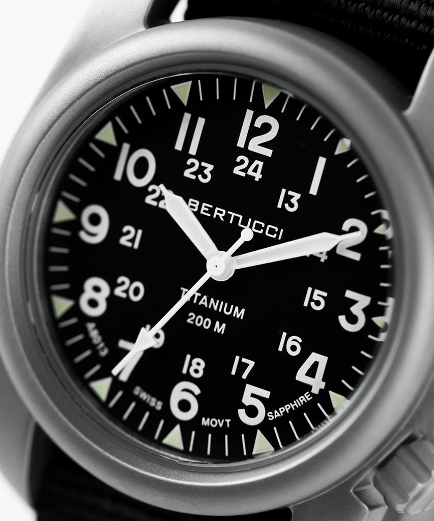 Beleutuchi A-2T Vintage Titanium Field Watch 12074