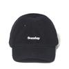 BUTDEEP Corduroy Sunday Curve Cap - Black