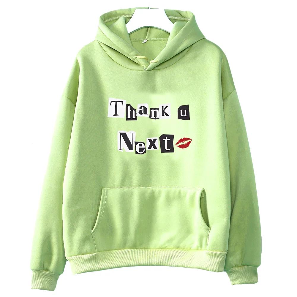 Худи Арианы Гранде для Осени_Зимы Готические Удобные Свитшоты Funko Pop Винтажная Флисовая Одежда Молетон Свитшоты с Круглым Вырезом