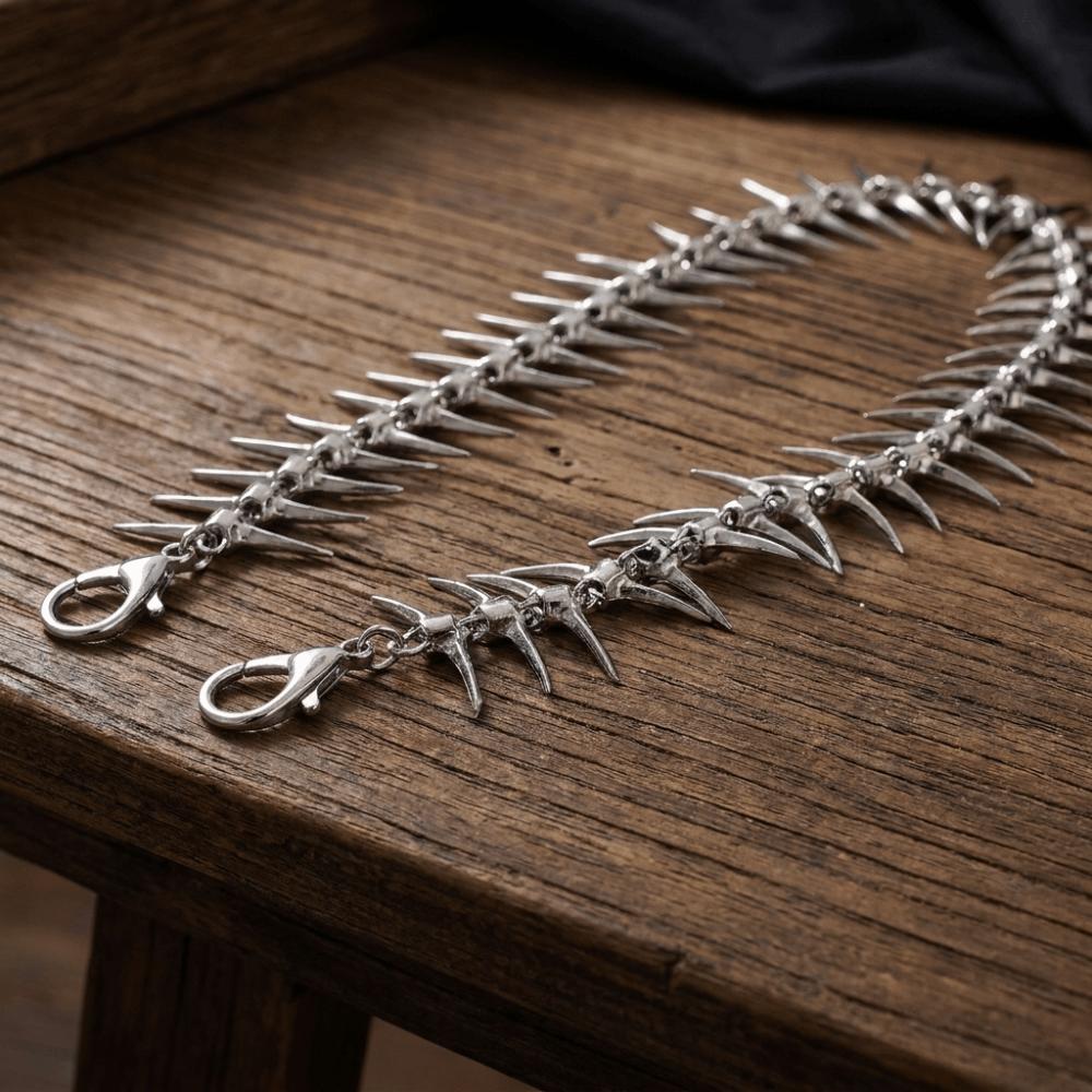 Spiked Thorn Waist Chain Zinc Zinc Alloy Bag Pendant Punk Pant Chain Street Party