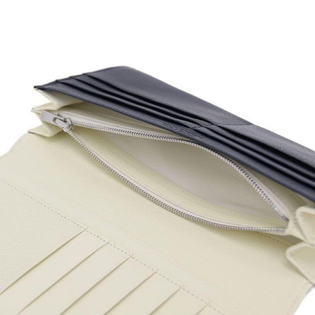 Двойной длинный кошелек [Porter] 129-06010 Черный/Оранжевый