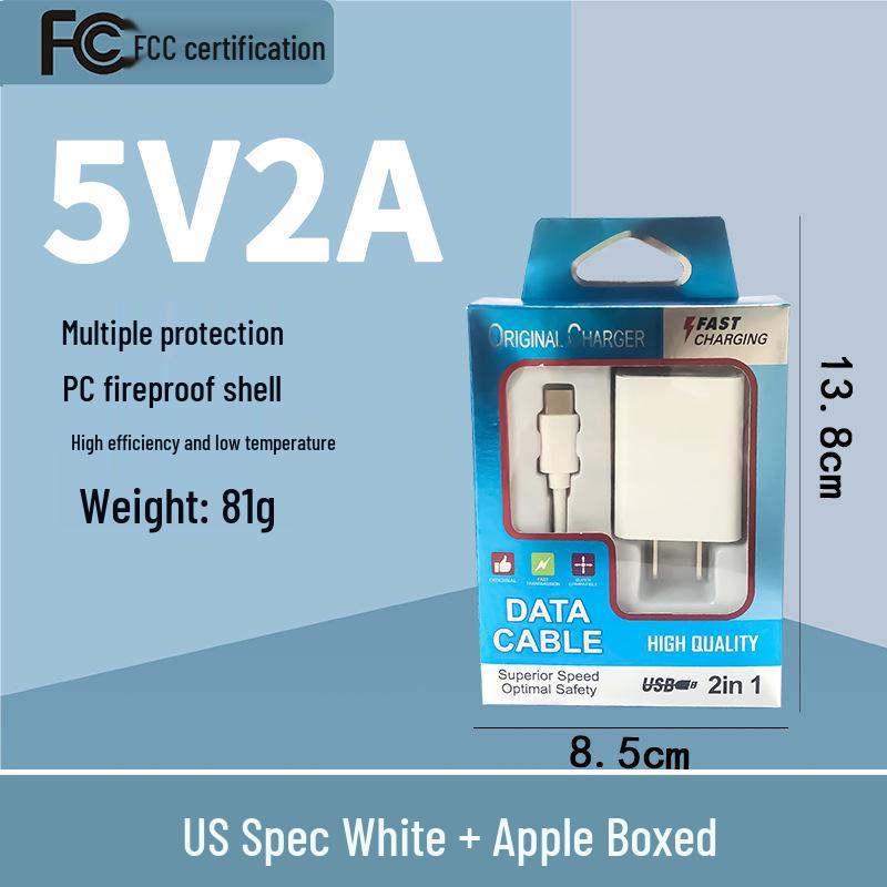 Высококачественное USB-зарядное устройство для мобильного телефона 5V2A, Универсальный адаптер питания, сертифицированный 3C
