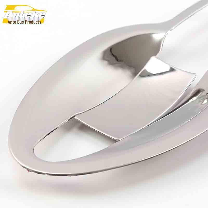 CX-4 Stainless Steel Door Bowl Protector - Anti-Scratch Outer Handle Film Accessory.