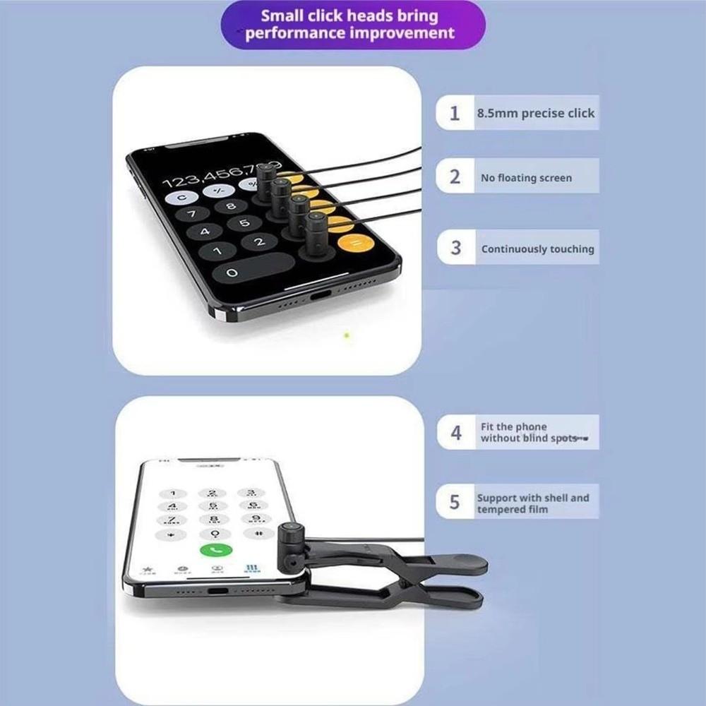 Rechargeable Screen Auto Clicker Continuous Auto Like Tap Device  Video Live Streaming