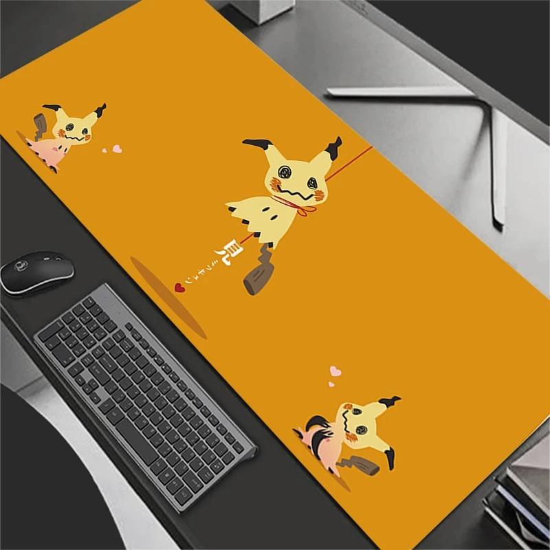 Mouse Pad Notbook Gamer Large Keyboard NonSlip Rubber Computer Carpet Desk Mat PC Gamer x PPokemons Mimikyu Mousepad