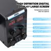 8586D паяльная станция с ЖК-цифровым дисплеем, термофеном, паяльная станция для ремонта сотовых телефонов, сварочные инструменты для распайки