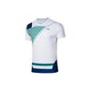 Футболка для тренировок Li Ning Quick-Dry Cool Sweat-Absorbing Color-Block, мужская, белая AAYR201-2