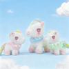 New Cute Colorful Pony Plush Toy Rainbow Pony Ornament Doll Girl Children's Doll Gift