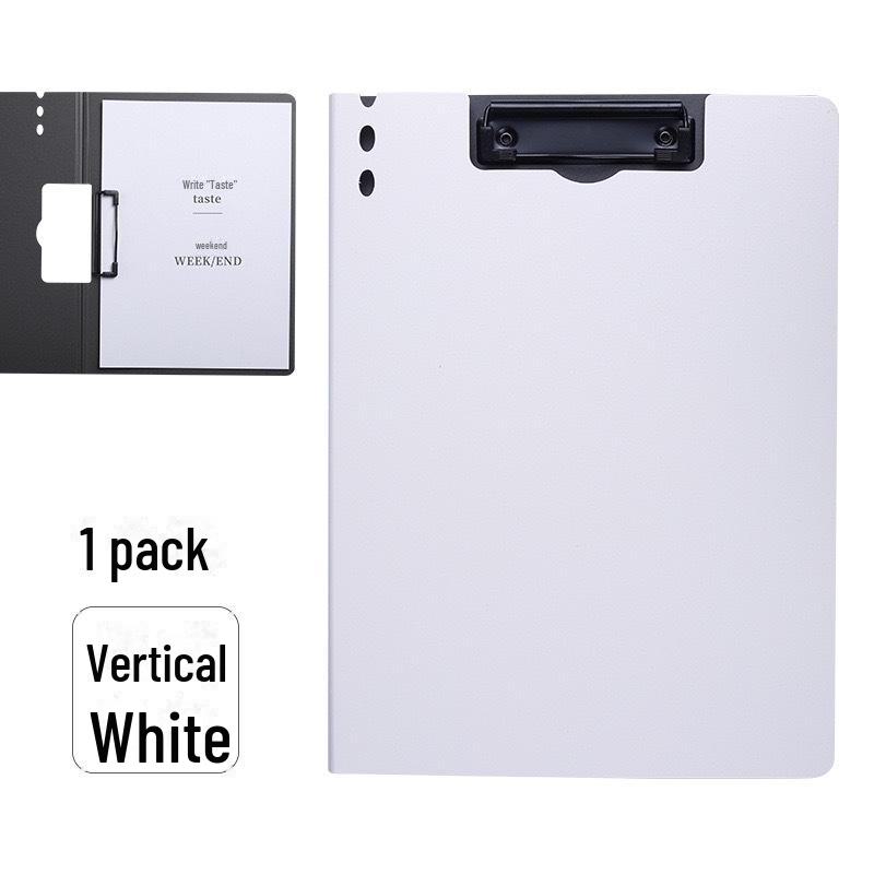Multifunctional A4 Folder: Student Exam Paper Storage & Sorting Board - Office Supplies, Black Data Folder Pad