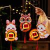 2 шт. фонарь в китайском стиле для фестиваля середины осени, мультяшный фонарь в виде кролика, фестивальное украшение