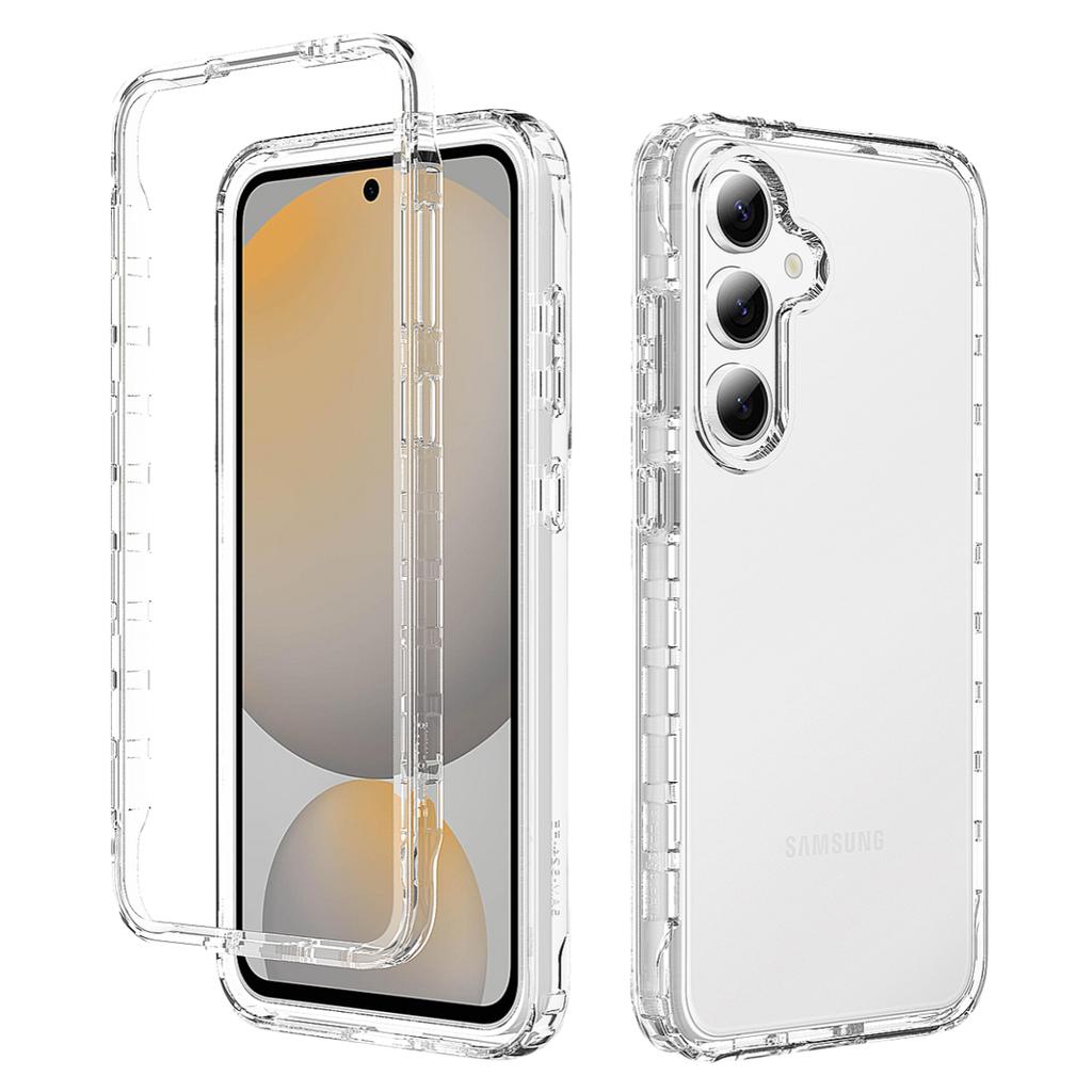 Для Samsung S25 Ultra нескользящий ударопрочный чехол для Samsung Galaxy S25 Ultra S24 Plus S23 S22 S21 FE прозрачные чехлы