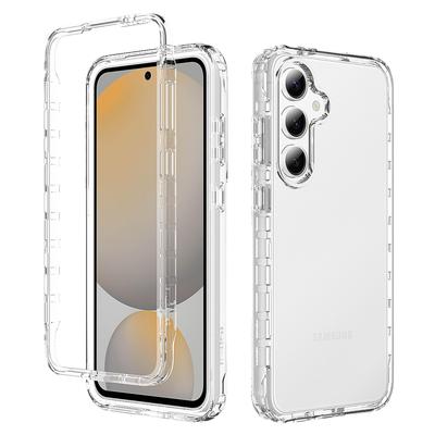 Для Samsung S25 Ultra нескользящий ударопрочный чехол для Samsung Galaxy S25 Ultra S24 Plus S23 S22 S21 FE прозрачные чехлы