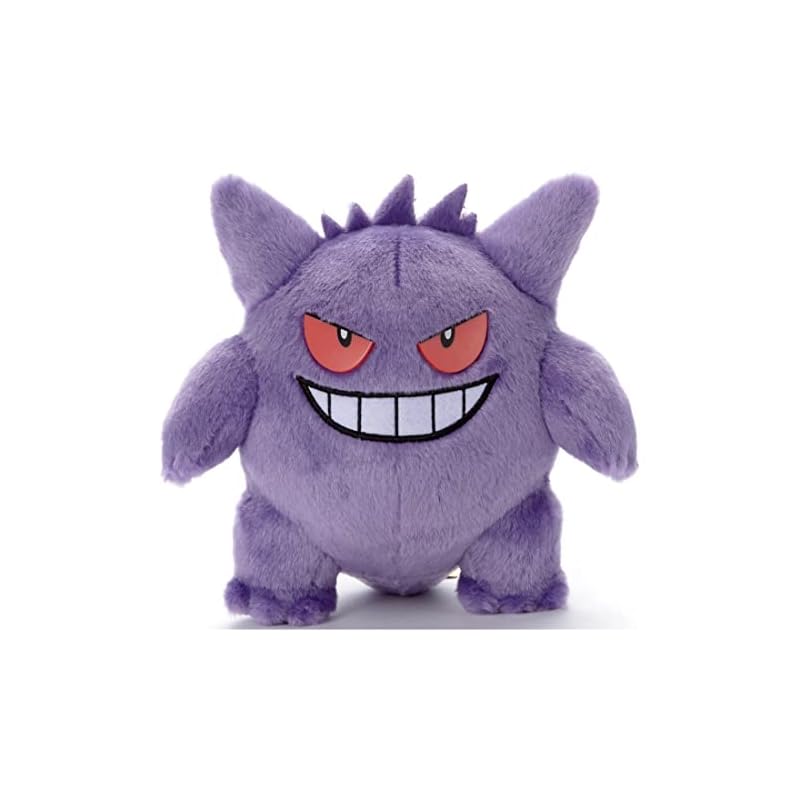 Takara Tomy Arts (TAKARATOMY A.R.T.S) Pokemon I Choose You! Gengar Plush Toy, Approximately 20cm Tall