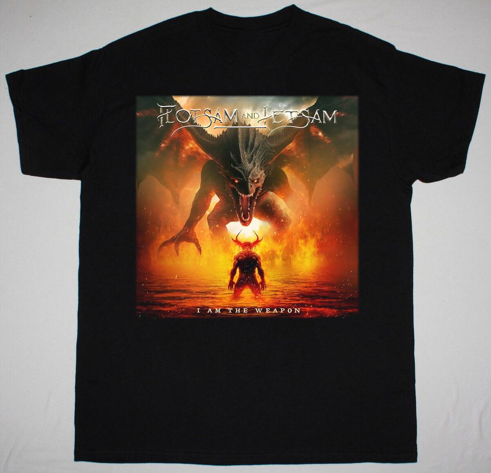 FLOTSAM AND JETSAM I Am The Weapon Black All Size Unisex Shirt AE158 Unisex T-Shirt