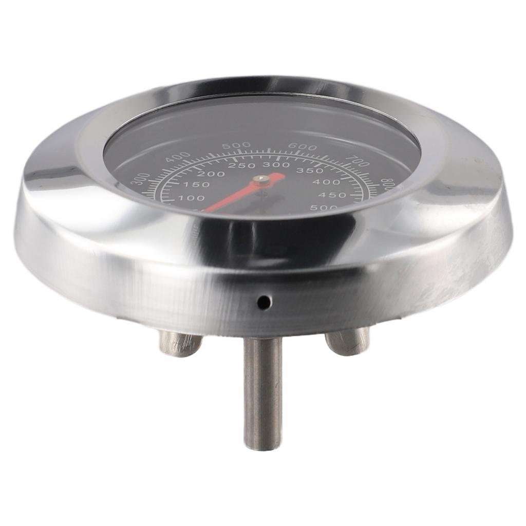Accurate Stainless Steel BBQ Temperature Gauge for Barbecue Grills and Smokers