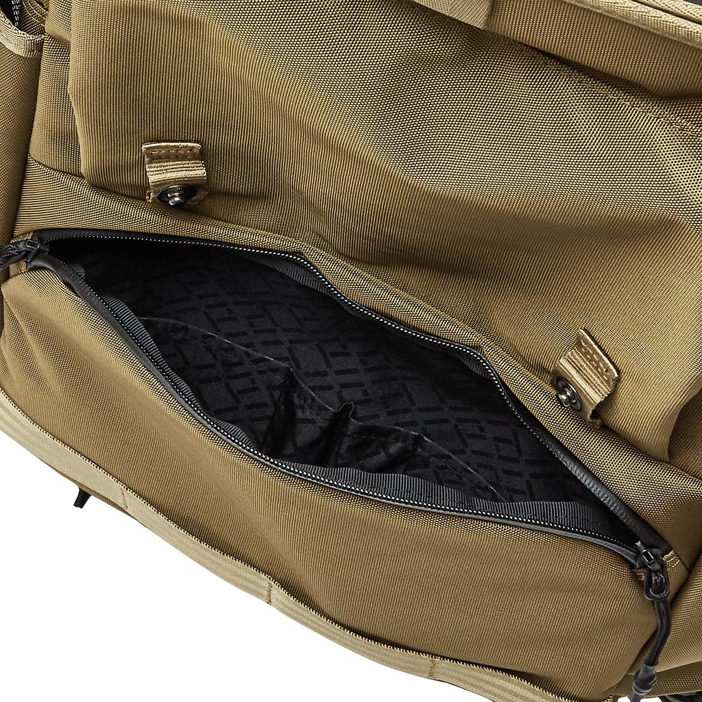 Рюкзак Ace Gene Multitide с дождевиком, имеет карманы, устойчивые к дождю и пыли, вмещает 14-дюймовый ноутбук, 67583, мужской, цвет «койот», размеры: H42 x