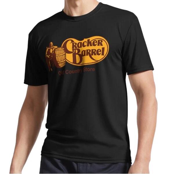 Новая футболка Cracker Barrel Resto с активным логотипом, смешная, размеры от S до 5XL