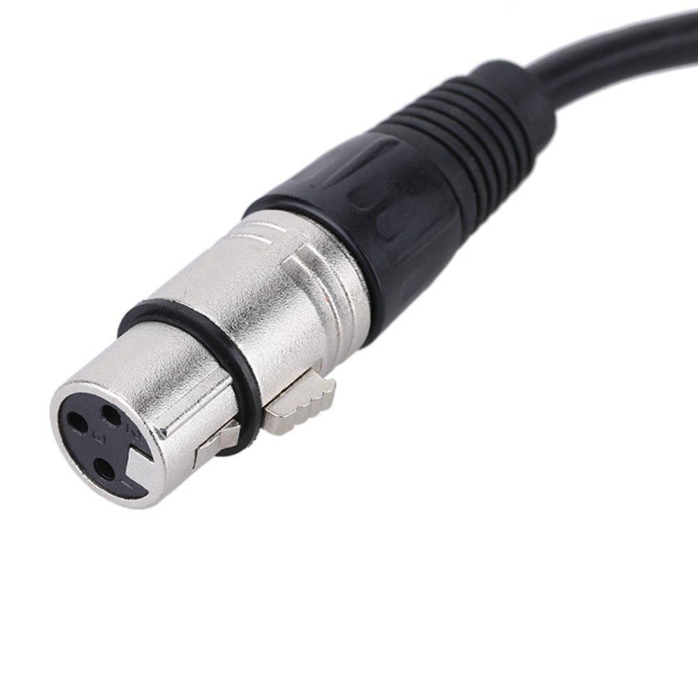 6.35mm to XLR Female Unbalanced Microphone Cable, Audio Mixer Cable - Available in 1.5m/3m/5m/10m Lengths