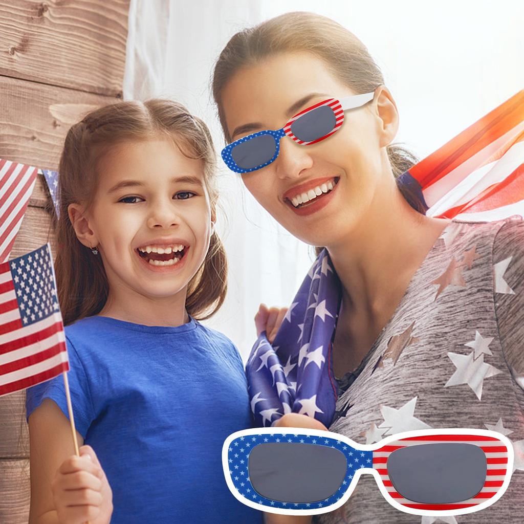 Sunglasses American Flag Sunglasses For Independence Day Flag Day  Events Sunglasses Prevent  Your Eyes From UV Rays Outdoor Activities Fash