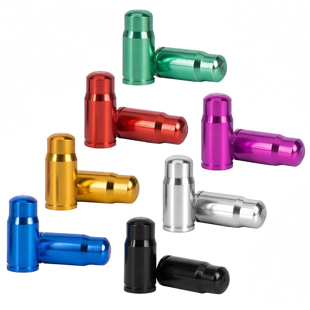 14pcs Bicycle Tire Valve Caps Ultralight Aluminum Mountain Road Bike Valve Cap for Presta Tire Valve Protector Covers