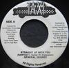 7-дюймовая пластинка GENERAL DEGREE - Straight Up With You NONE Taxi 2009 Ямайка Регги, Ска и Даб Б/У