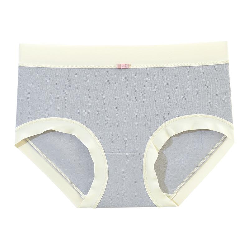 Panties Women's Underwear Mid Waist Breathable Comfortable No Trace Large Size Hip Lifting Triangle Panties