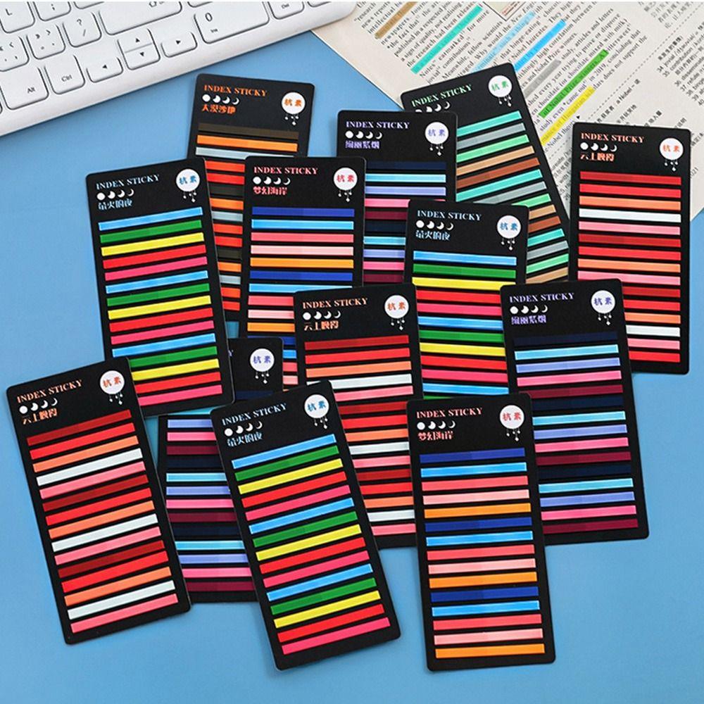 Новинка Этикетка Вкладка Полоса Ключевые моменты Закладка Индекс Флаги Блокнот Липкие заметки Наклейка-клейщик