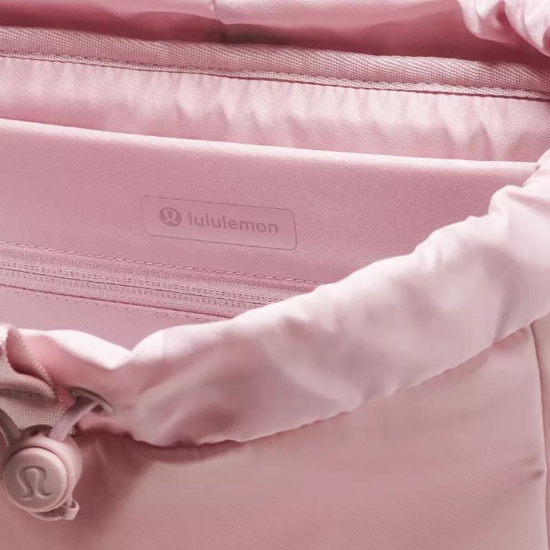 Lululemon Polyester Backpack Women's Pink LU9COIS-PKHZ SLVR